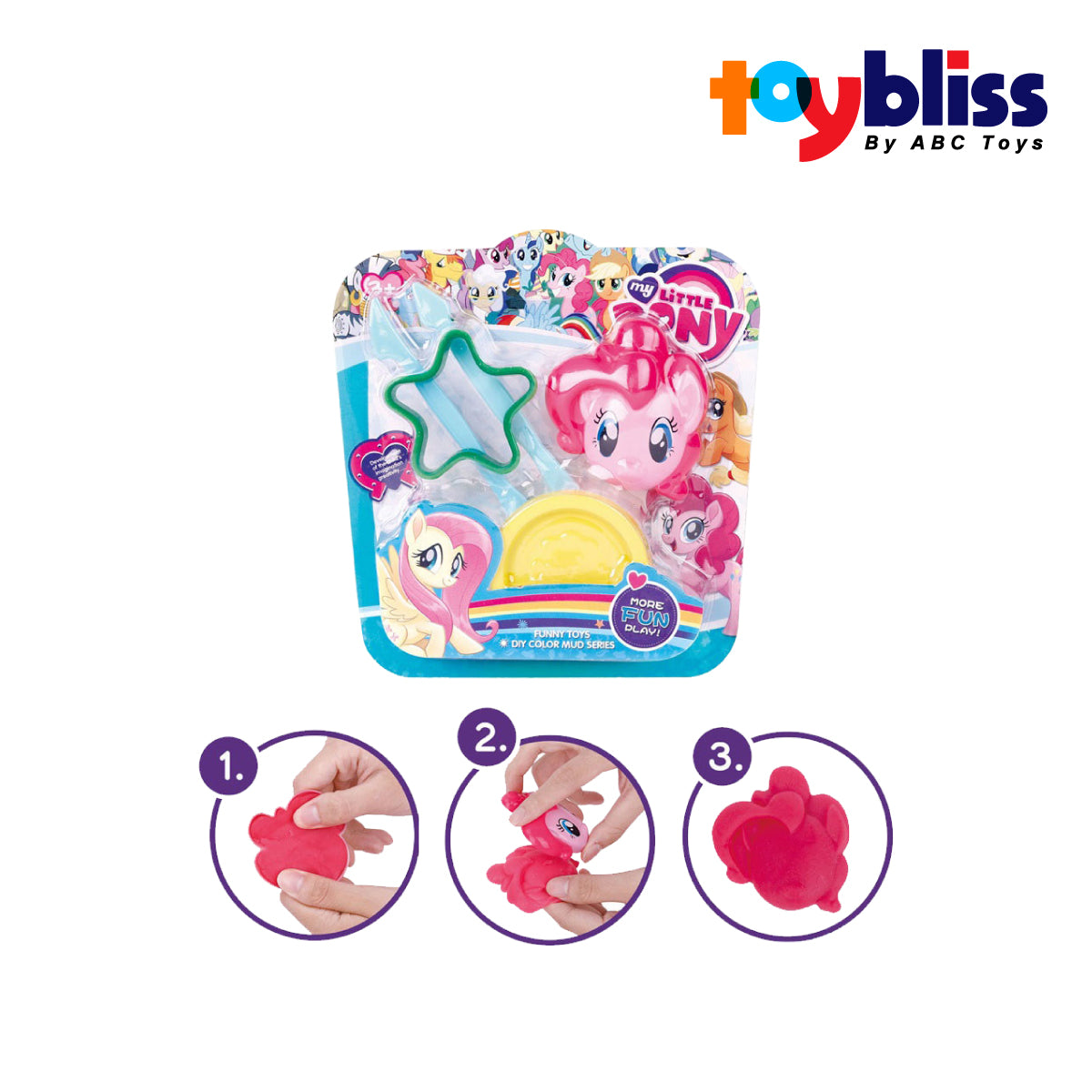 Picture of Toybliss My Little Pony DIY Color Mud Series (58-1), Ages 3+
