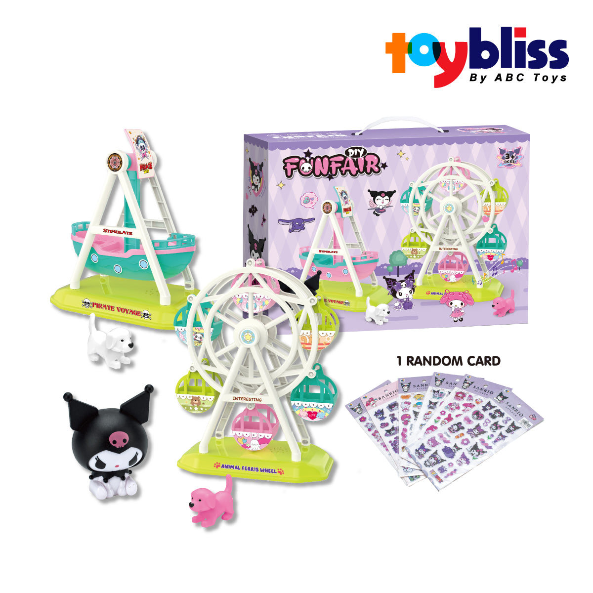 Picture of Toybliss DIY FunFair Playset (027A), Ages 3+