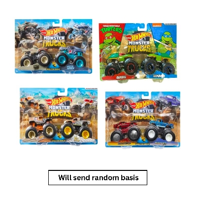 Picture of Hot Wheels FYJ64 Monster Truck 1:64 Doubles, Ages 3+