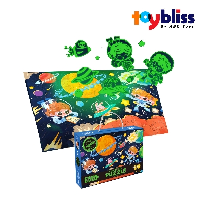 Picture of Toybliss PlayfulMario Luminous Puzzle 96pcs (88749), Ages 3+