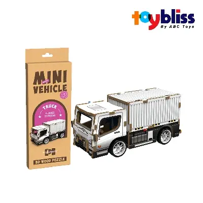 Picture of Toybliss Playful Mario 3D Wooden Truck Puzzle (68019), Ages 6+