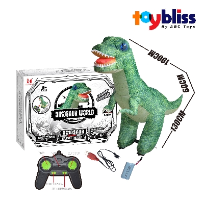 Picture of Toybliss Inflatable RC Dinosaur with Sounds (LH-DO18), Ages 6+