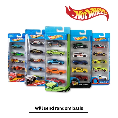 Picture of Hot Wheels 1806 5-Car Pack Assortment