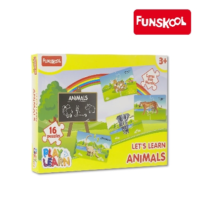 Picture of Funskool Play & Learn-Animals Puzzle