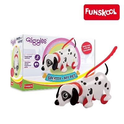Picture of Funskool Giggles Spotty My PET-Pull Along Toy