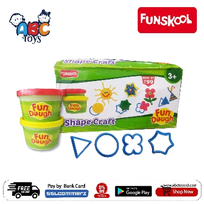 Picture of Funskool Fundough Shape Craft Value Pack (DAMAGED BOX)