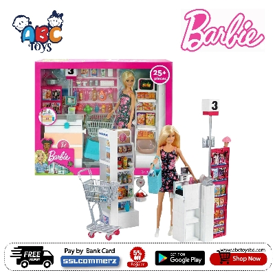 Picture of Barbie FRP01 Supermarket Playset