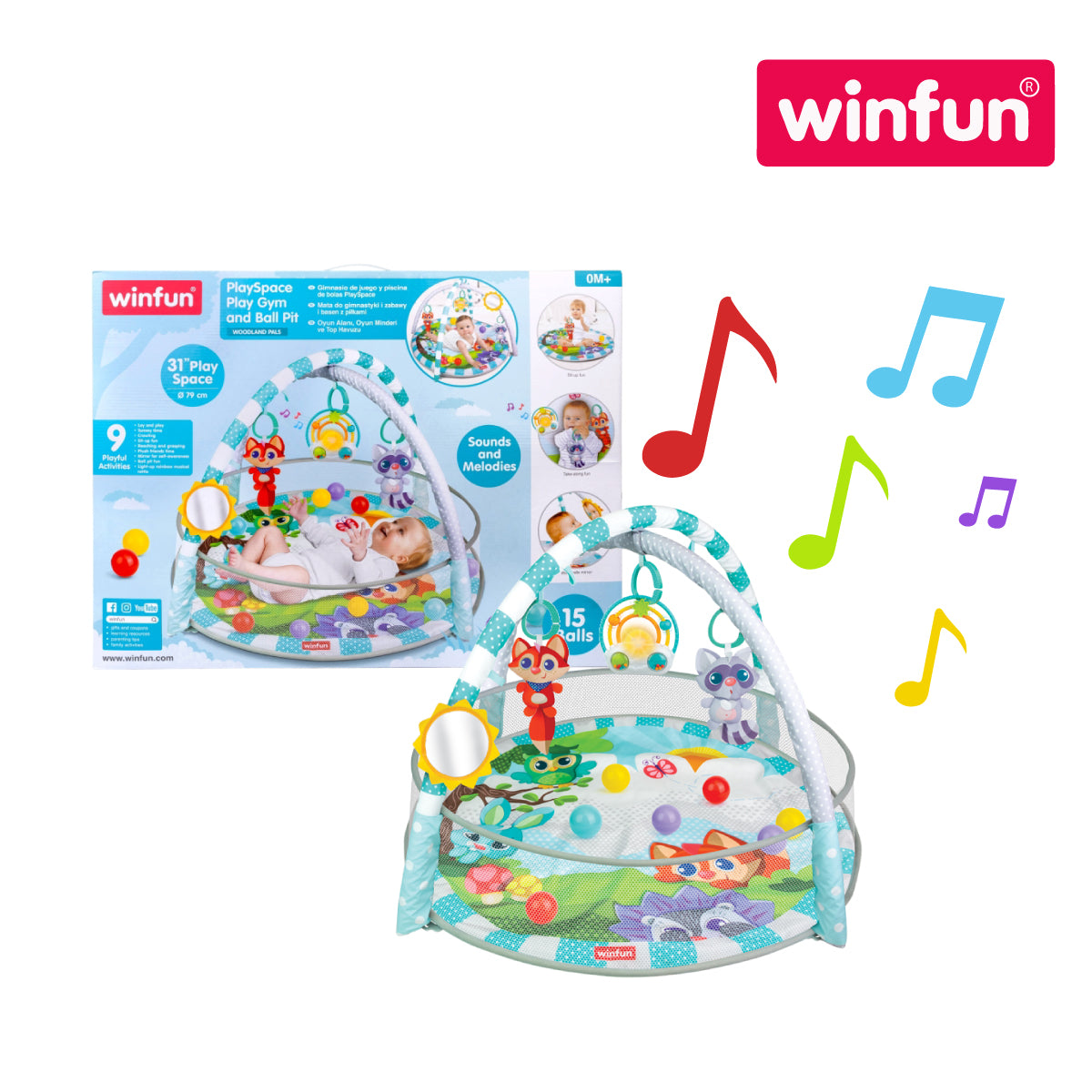 Picture of Winfun 710000 PlaySpace Play Gym and Ball Pit (DAMAGED BOX)