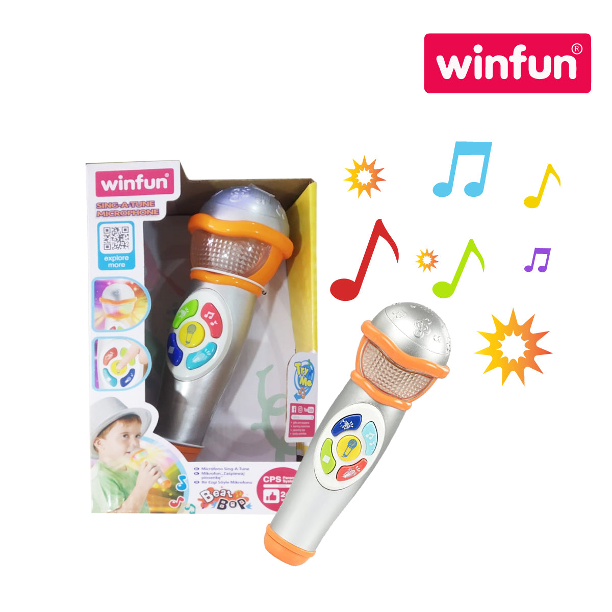 Picture of Winfun 002052 Sing-A-Tune Microphone