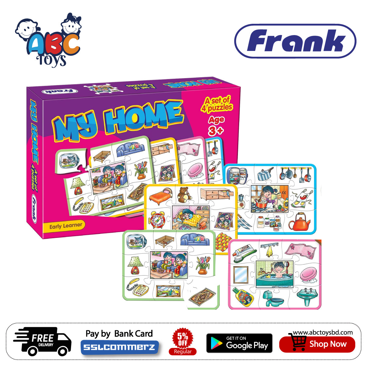 Picture of Frank 10333 My Home Puzzle