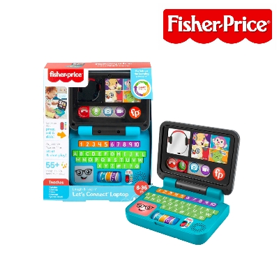 Picture of Fisher Price HCF33 Laugh & Learn Letâ€™s Connect Laptop