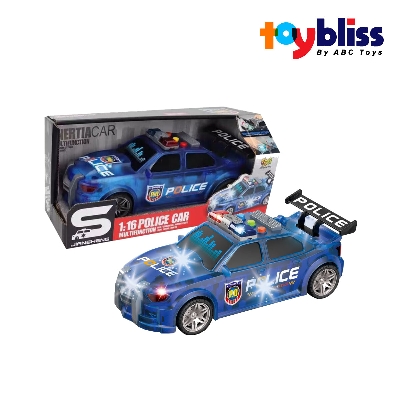 Picture of Toybliss 1:16 Police Car with Lights & Music (JS124H), Ages 3+