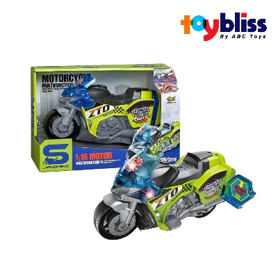 Picture of Toybliss 1:16 Multifunction Motorcycle (JS127), Ages 3+