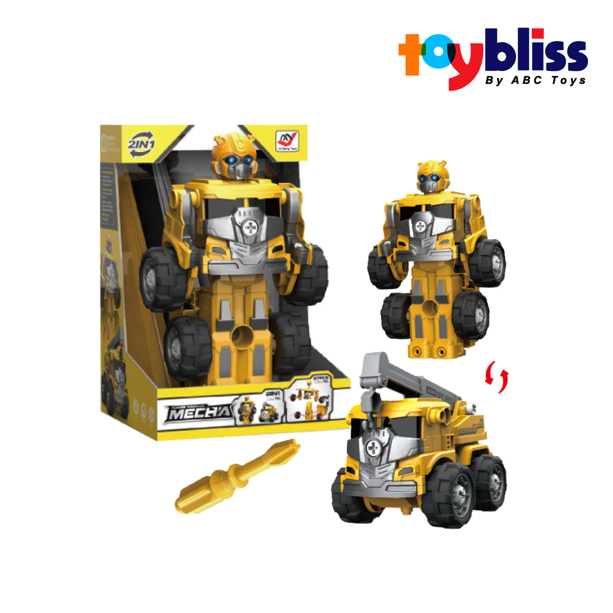 Picture of Toybliss 2 in 1 Mecha Transformer (LM6101A), Ages 3+