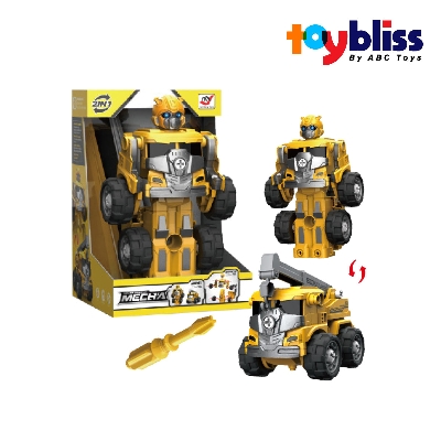 Picture of Toybliss 2 in 1 Mecha Transformer (LM6101A), Ages 3+