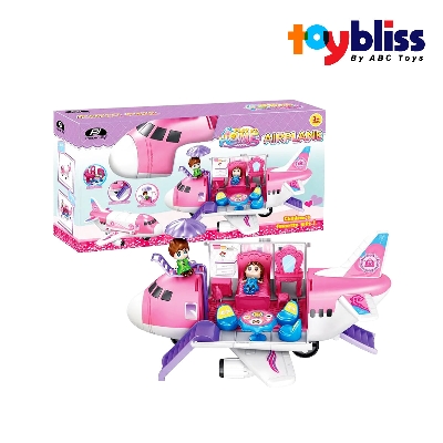 Picture of Toybliss Home Airplane Playset with Sound (T016-A), Ages 3+