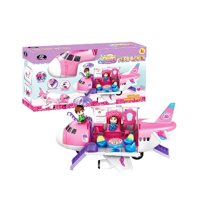 Picture of Toybliss Home Airplane Playset with Sound (T016-A), Ages 3+