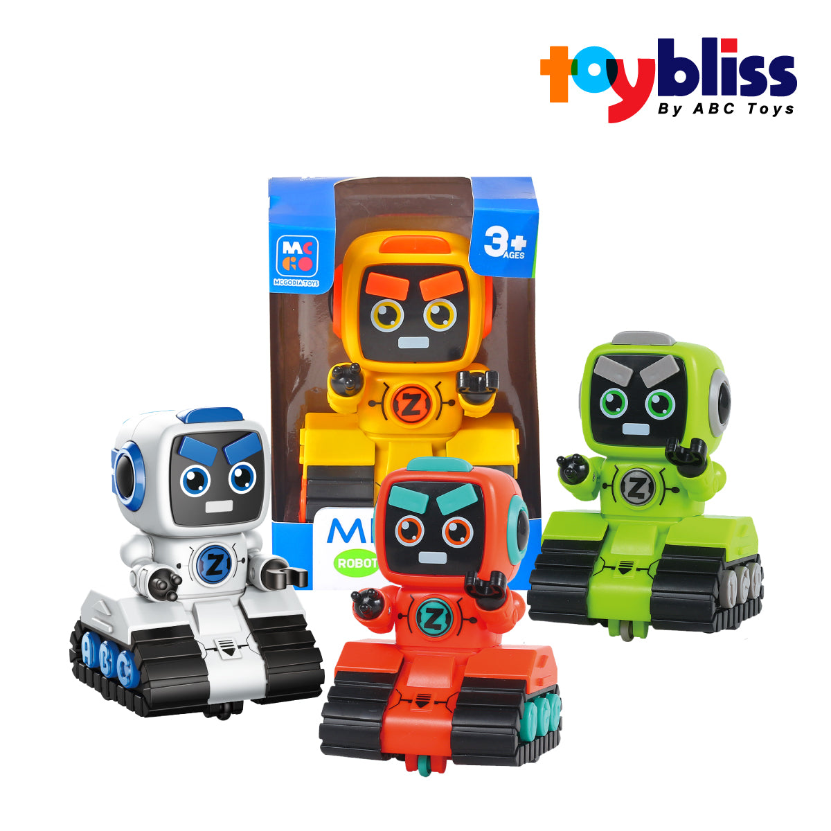Picture of Toybliss Friction MECHA Robot (D400-33B), Ages 3+ (Damage Box)