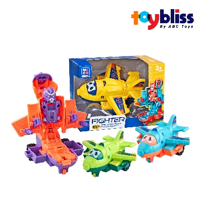 Picture of Toybliss Fighter Transforming Aircraft (D400-35B), Ages 3+ (Damage Box)