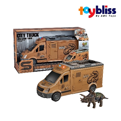 Picture of Toybliss 1:16 Multifunction Dinosaur Truck (JS126D), Ages 3+ (Damage Box)