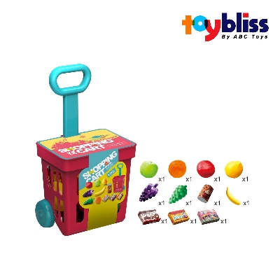 Picture of Toybliss Kids Shopping Cart Playset (XG2009), Ages 3+