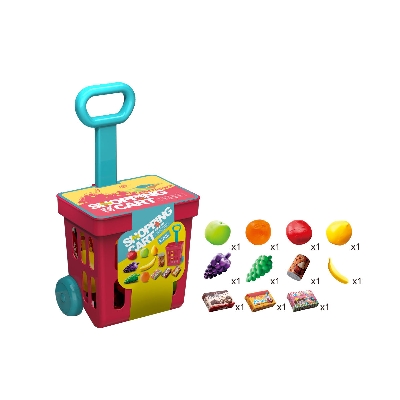 Picture of Toybliss Kids Shopping Cart Playset (XG2009), Ages 3+