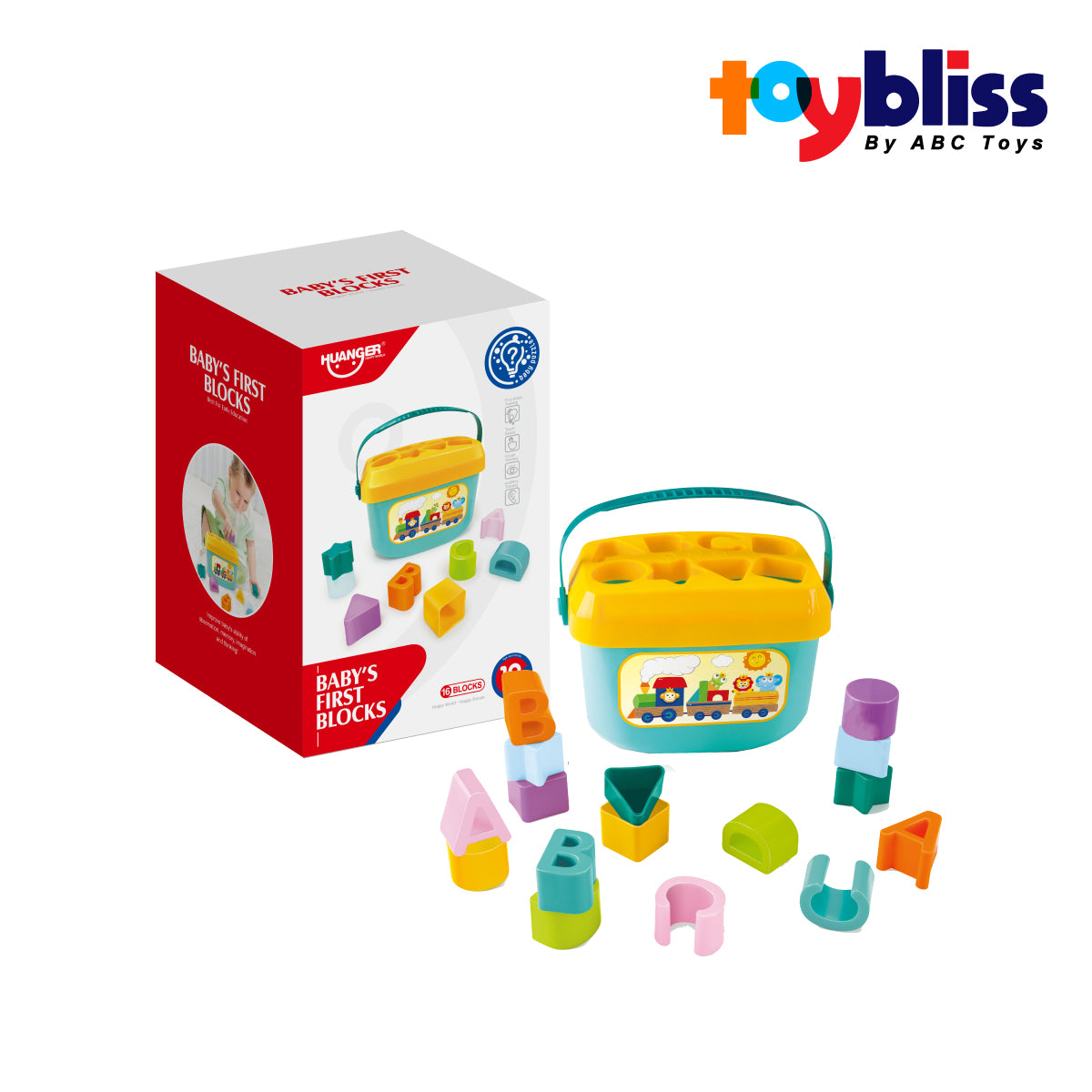 Picture of Toybliss Huanger First Blocks (HE0218), Ages 18m+