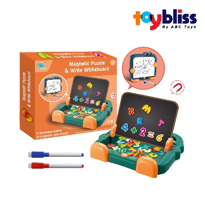 Picture of Toybliss Magnetic Puzzle & Whiteboard (8786-3), Ages 3+
