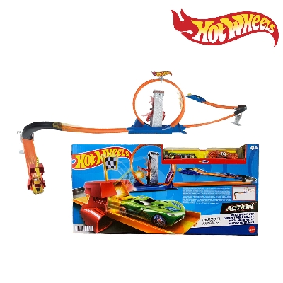 Picture of Hot Wheels DNN81 (FVJ21) Mega Rally Set, Ages 5+
