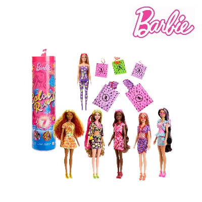 Picture of Barbie HJX49 Color Reveal Doll, Scented Sweet Fruit Series