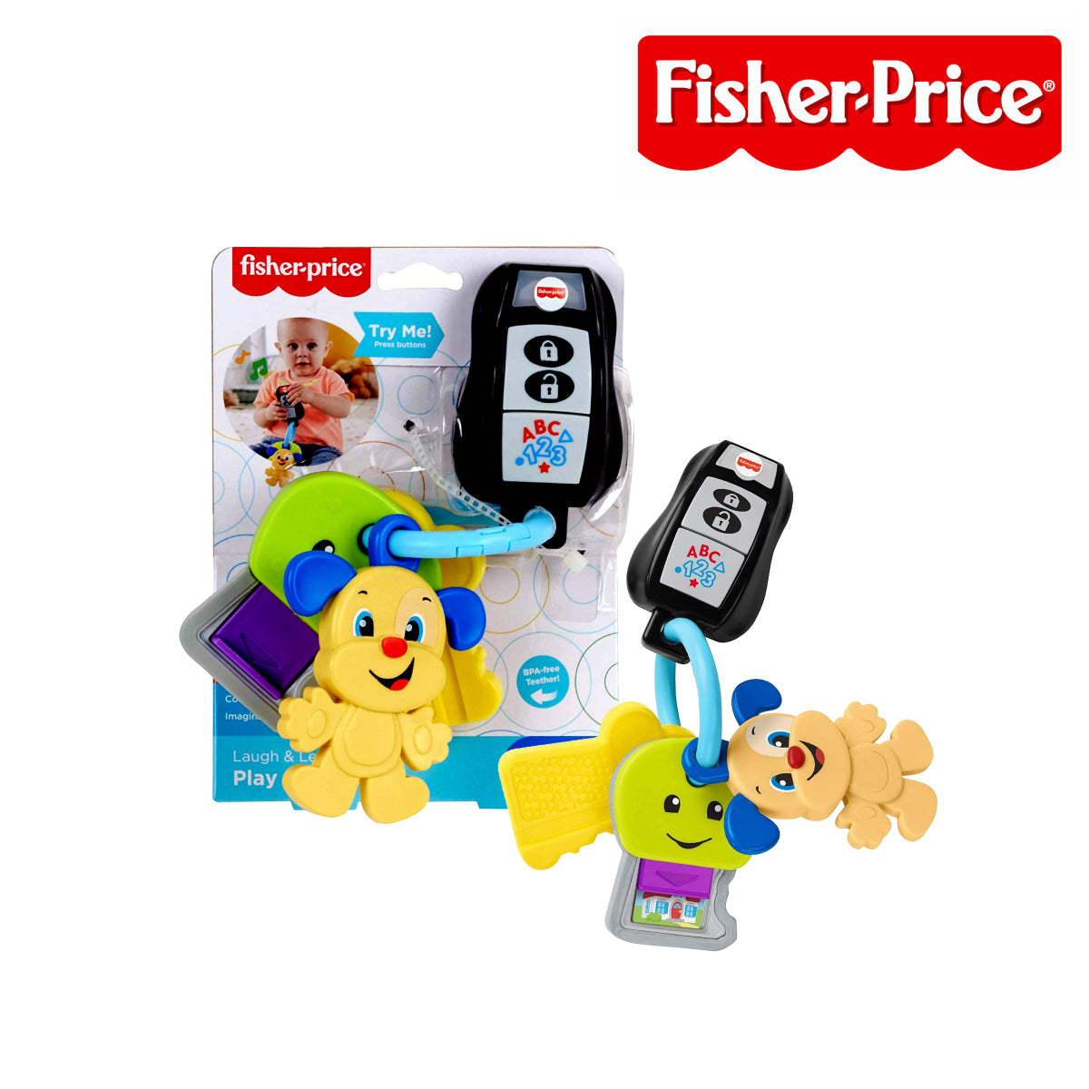 Picture of Fisher-Price GJW18 Laugh & Learn Play & Go Keys (Damage Box)