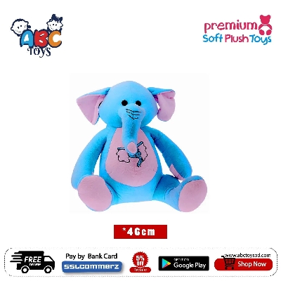 Picture of Premium 1056 Sitting Elephant Soft Toy