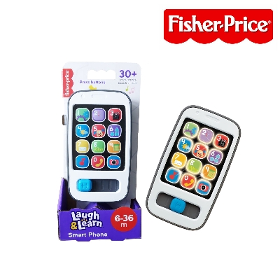 Picture of Fisher-Price HVY73 Laugh & Learn Musical Smart Phone, Gray