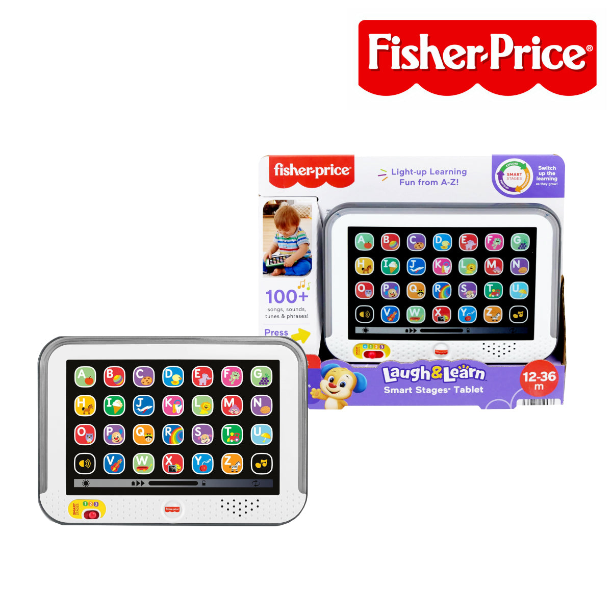 Picture of Fisher Price HVY74 Laugh & Learn Smart Stages Tablet