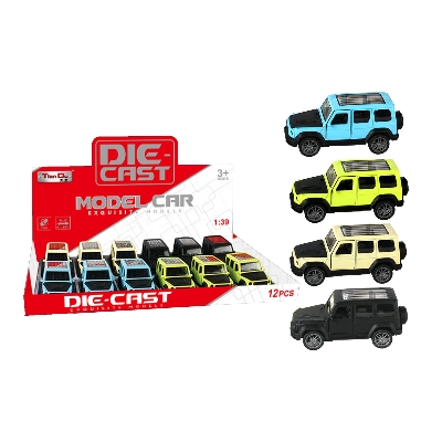 Picture of Toybliss 1:32 Die-Cast Pull Back Model Car (D3901-2), Ages 3+