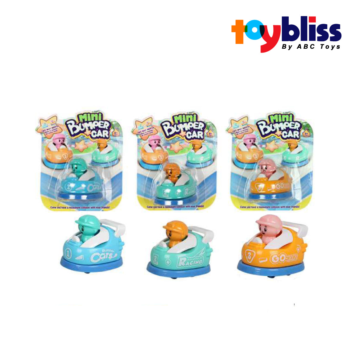 Picture of Toybliss Mini Bumper Friction Car (6862), Ages 3+