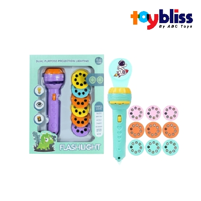 Picture of Toybliss Flashlight Dual Purpose Projection Toy (6611-1), Ages 3+