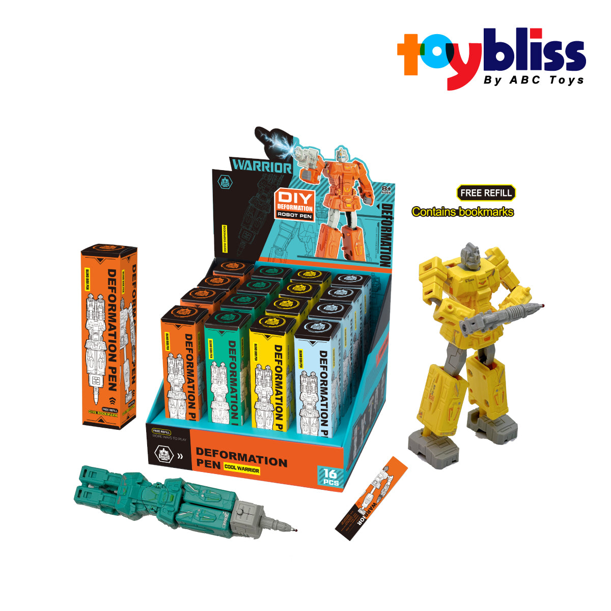 Picture of Toybliss DIY Deformation Robot Pen, Ages 3+