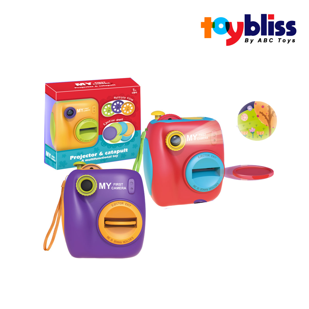 Picture of Toybliss My First Camera Projector & Catapult Toy (668-1), Ages 3+