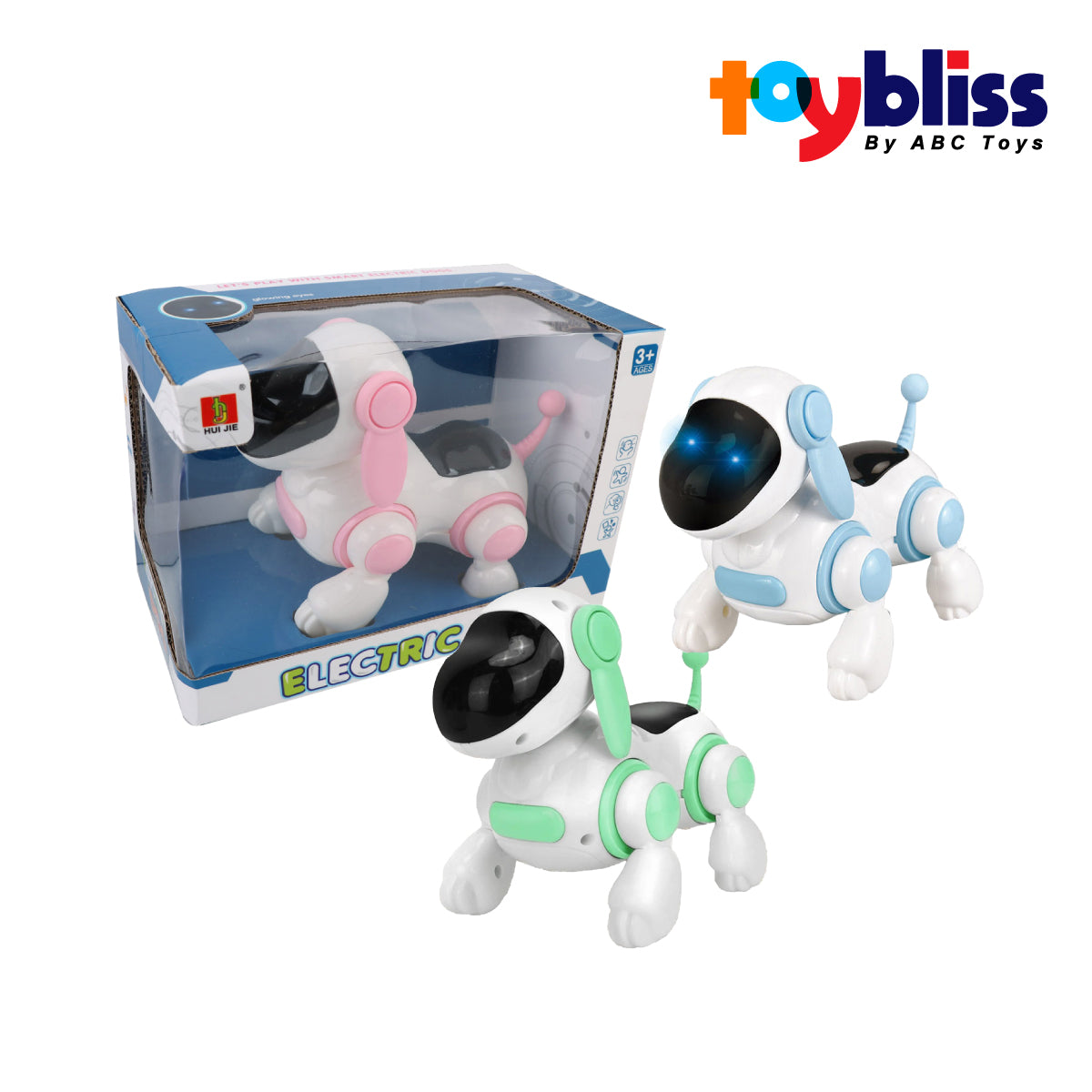 Picture of Toybliss HUI JIE Electric Robotic Dog with Lights & Sound (111-3A), Ages 3+