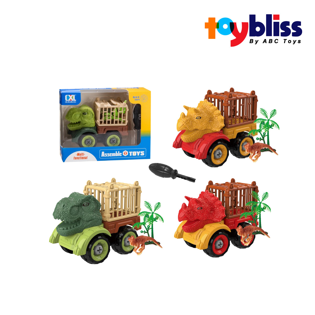 Picture of Toybliss CXL Assemble DIY Dinosaur (CXL900-155B), Ages 3+