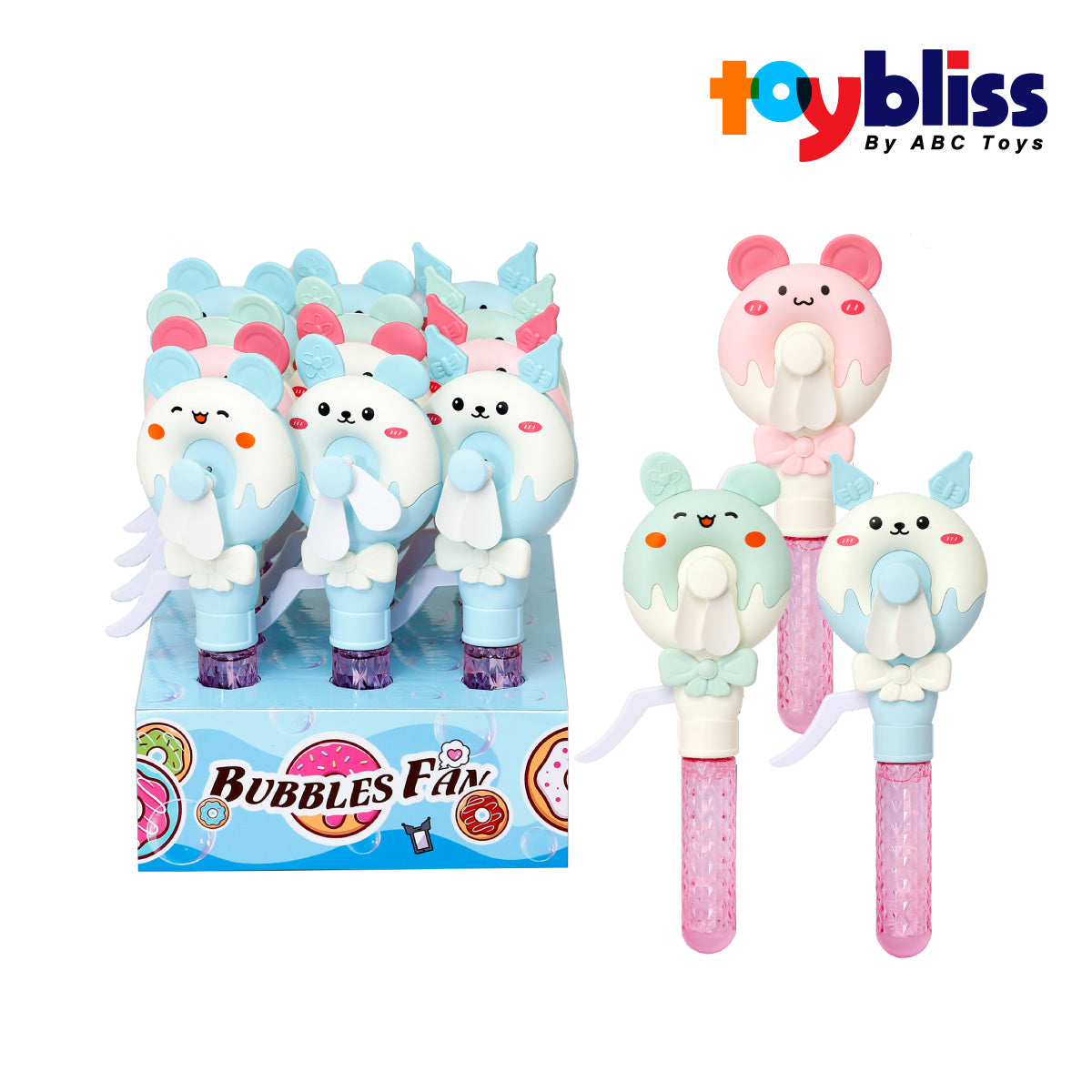 Picture of Toybliss Mini Bubbles Fan (1986-35), Ages 3+