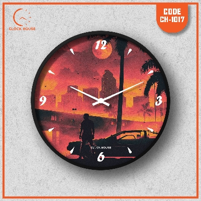 Picture of Clock House BD Super Hero Wall Clock Multicolor