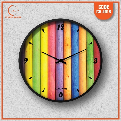 Picture of Clock House BD Artistic Wall Clock Multicolor