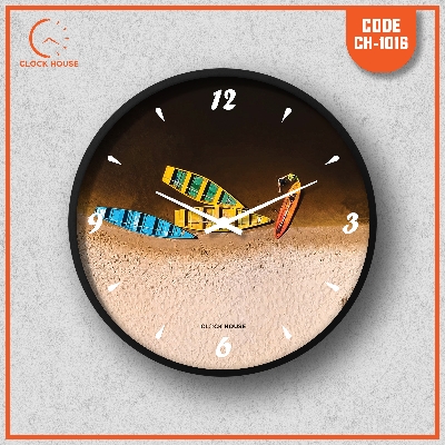 Picture of Clock House BD Artistic Wall Clock Multicolor