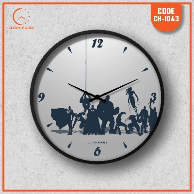 Picture of Clock House BD Super Hero Wall Clock Multicolor