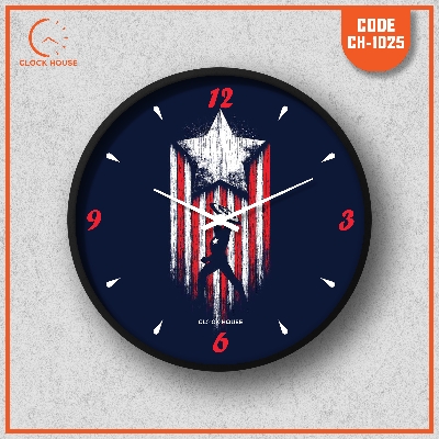 Picture of Clock House BD Super Hero Wall Clock Multicolor