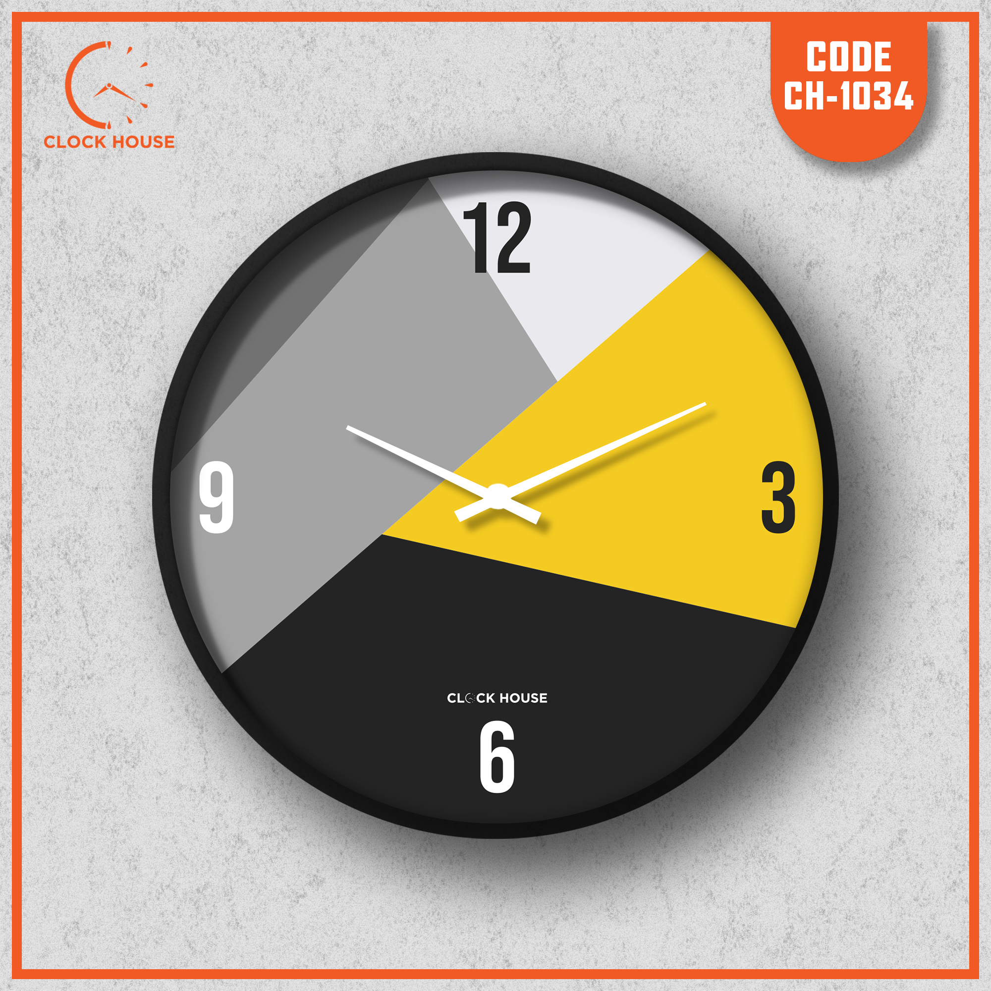 Picture of Clock House BD Classic Wall Clock Multicolor