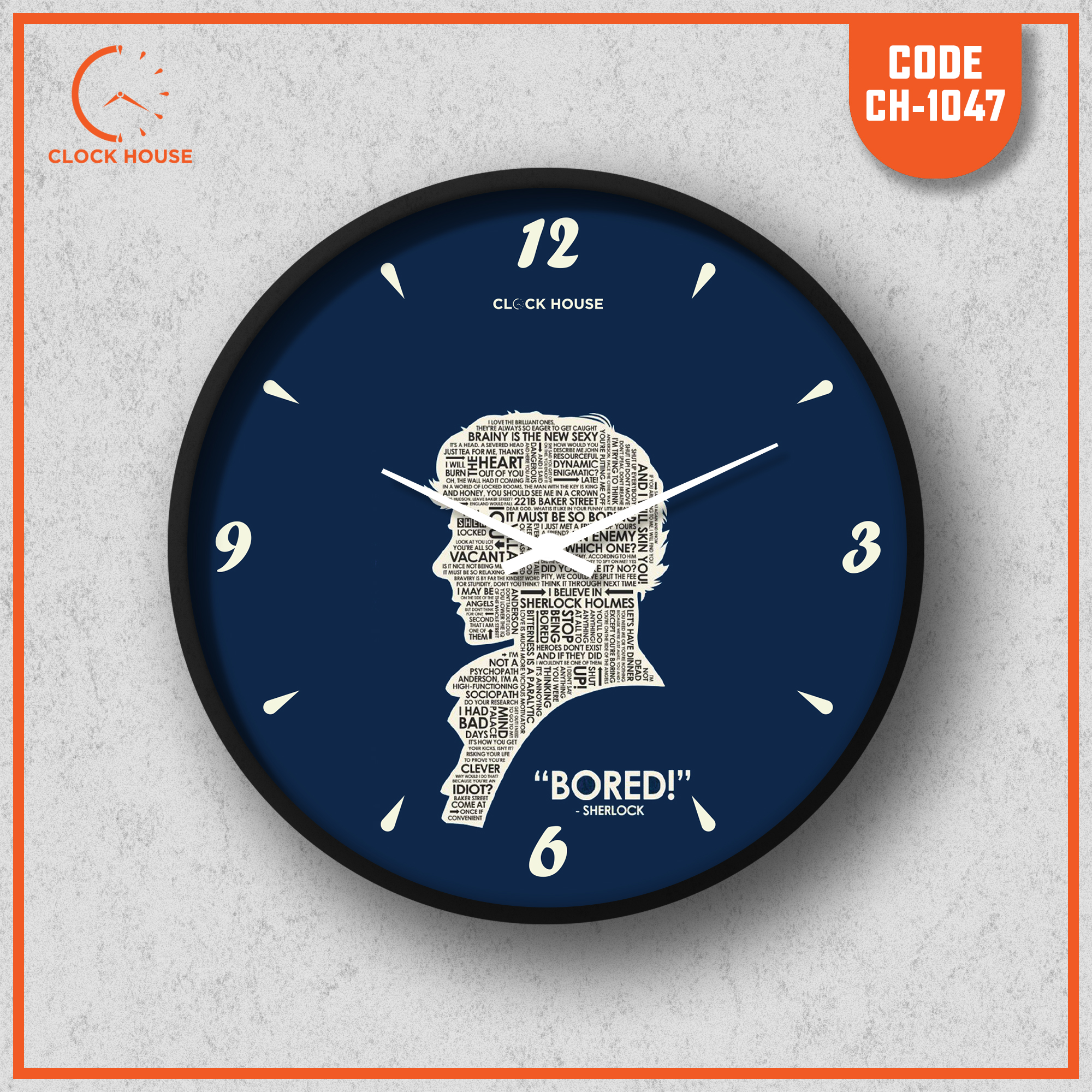Picture of Clock House BD Web Serials Wall Clock Multicolor