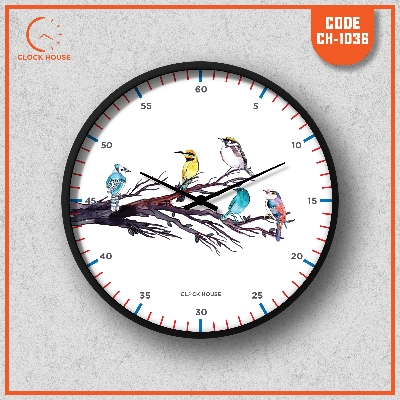 Picture of Clock House BD Children Wall Clock Multicolor